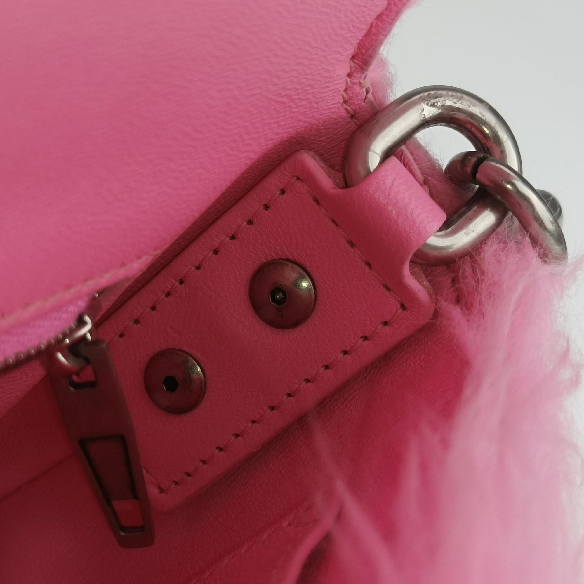 Hourglass Pink Faux fur 715153 210N2 715153.5806.P.643888ダウンタウン ピンク フェイクファー 715153 210N2 715153.5806.P.643888