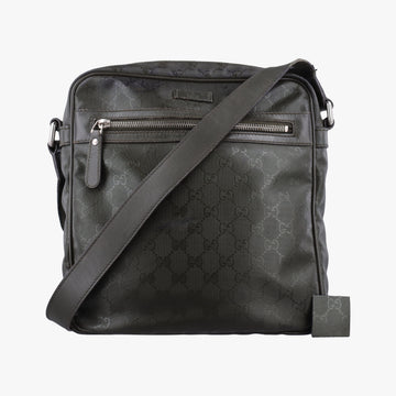 GG Imprime Messenger Brown PVC coated canvas 201448 E7996690GGインプリメ メッセンジャー ブラウン PVCコーティングキャンバス 201448 E7996690