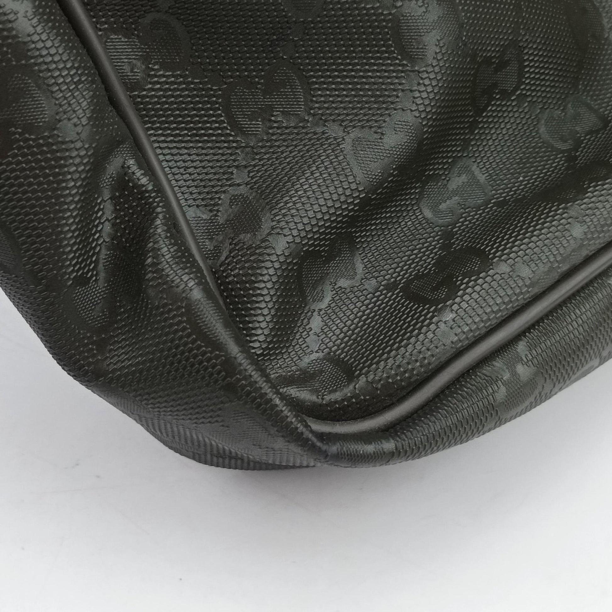 GG Imprime Messenger Brown PVC coated canvas 201448 E7996690GGインプリメ メッセンジャー ブラウン PVCコーティングキャンバス 201448 E7996690