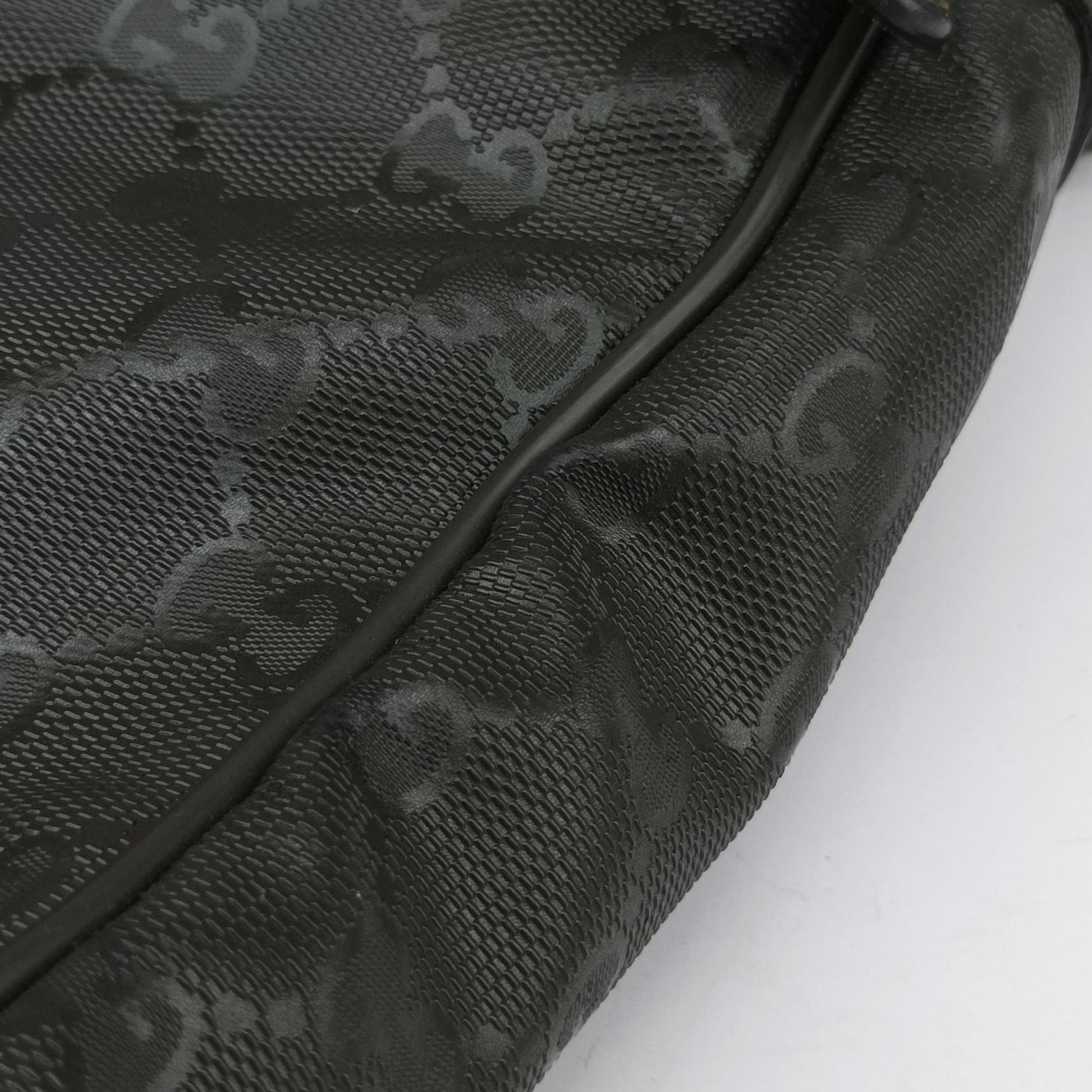 GG Imprime Messenger Brown PVC coated canvas 201448 E7996690GGインプリメ メッセンジャー ブラウン PVCコーティングキャンバス 201448 E7996690