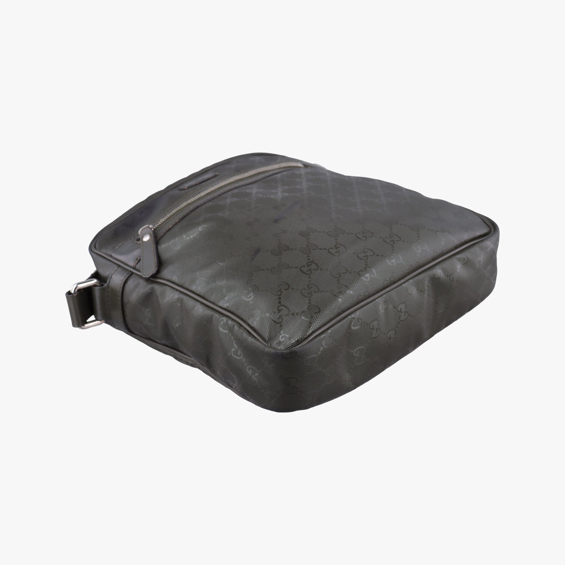 GG Imprime Messenger Brown PVC coated canvas 201448 E7996690GGインプリメ メッセンジャー ブラウン PVCコーティングキャンバス 201448 E7996690