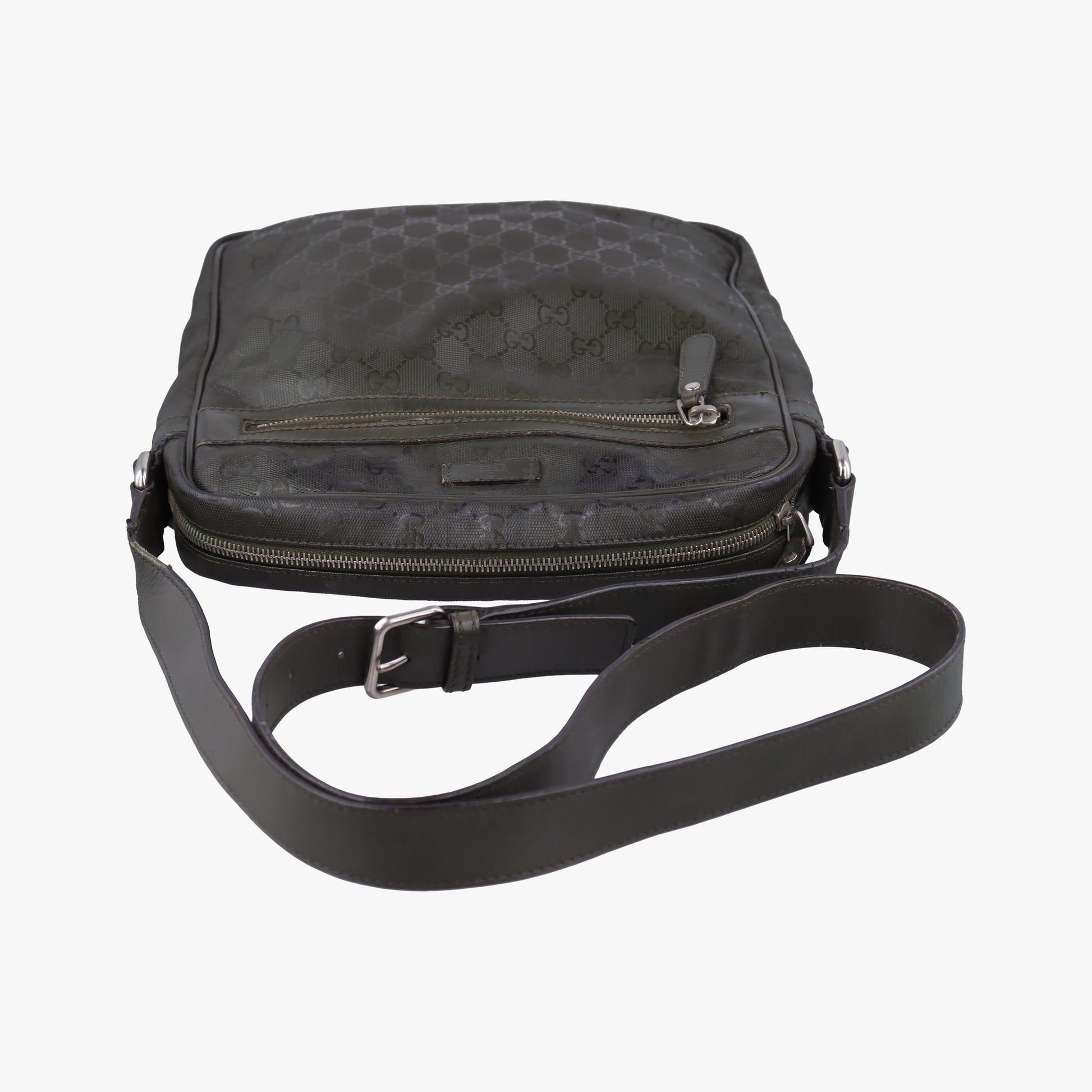 GG Imprime Messenger Brown PVC coated canvas 201448 E7996690GGインプリメ メッセンジャー ブラウン PVCコーティングキャンバス 201448 E7996690