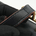 Pre-owned Miu Miu Miu Lady Black Leather  shoulderbag | stylenewstar