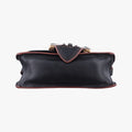 Pre-owned Miu Miu Miu Lady Black Leather  shoulderbag | stylenewstar