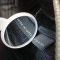 Triangle Logo Plate Navy Saffiano Leather D 7三角 ロゴ プレート ネイビー サフィアーノレザー D 7