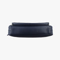 Triangle Logo Plate Navy Saffiano Leather D 7三角 ロゴ プレート ネイビー サフィアーノレザー D 7