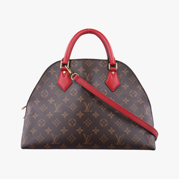 Alma Bag Into Bag Brown×Rouge Monogram Canvas M41779 SP1136アルマ バッグ イントゥー バッグ モノグラム/ブラウン×ルージュ モノグラムキャンバス M41779 SP1136