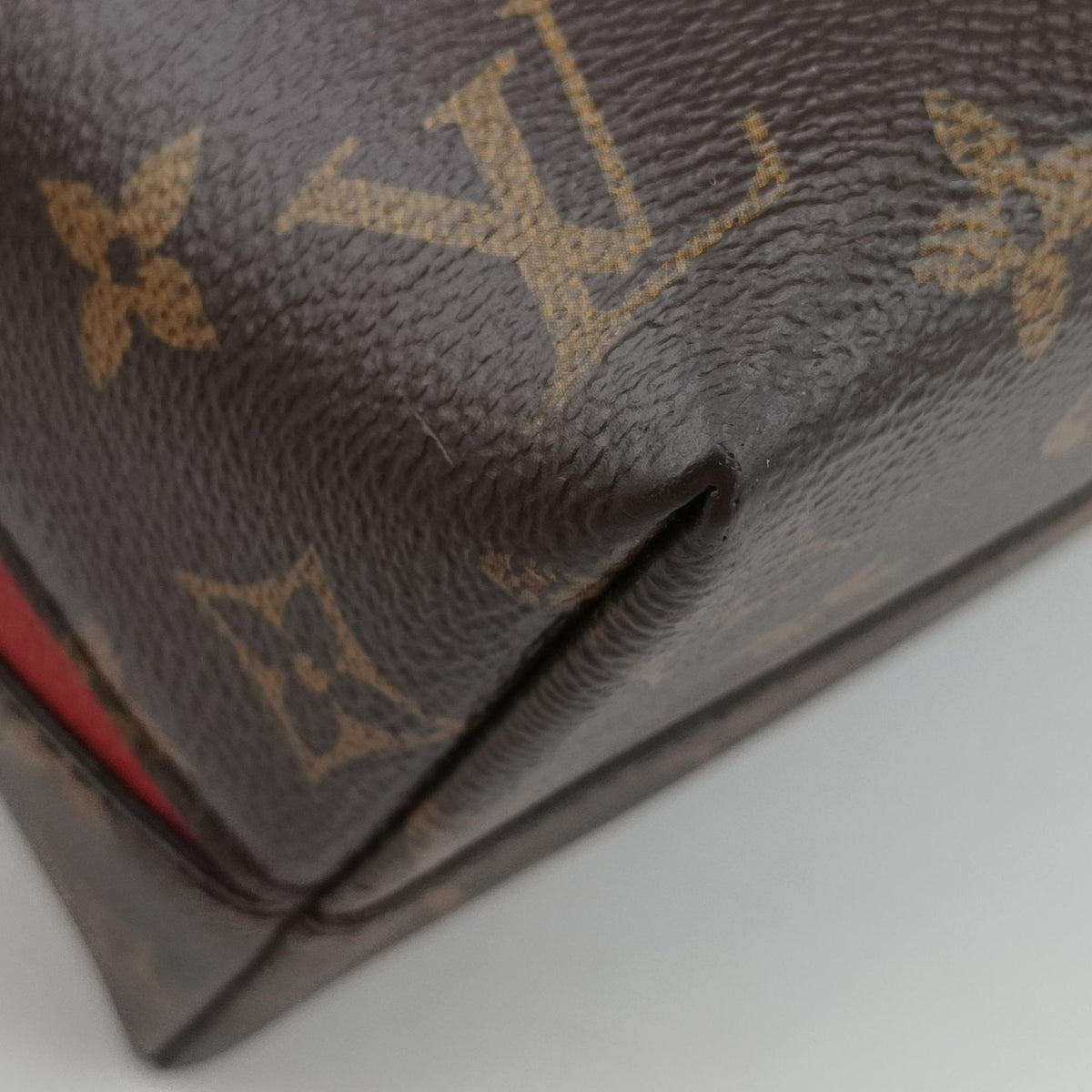 Alma Bag Into Bag Brown×Rouge Monogram Canvas M41779 SP1136アルマ バッグ イントゥー バッグ モノグラム/ブラウン×ルージュ モノグラムキャンバス M41779 SP1136