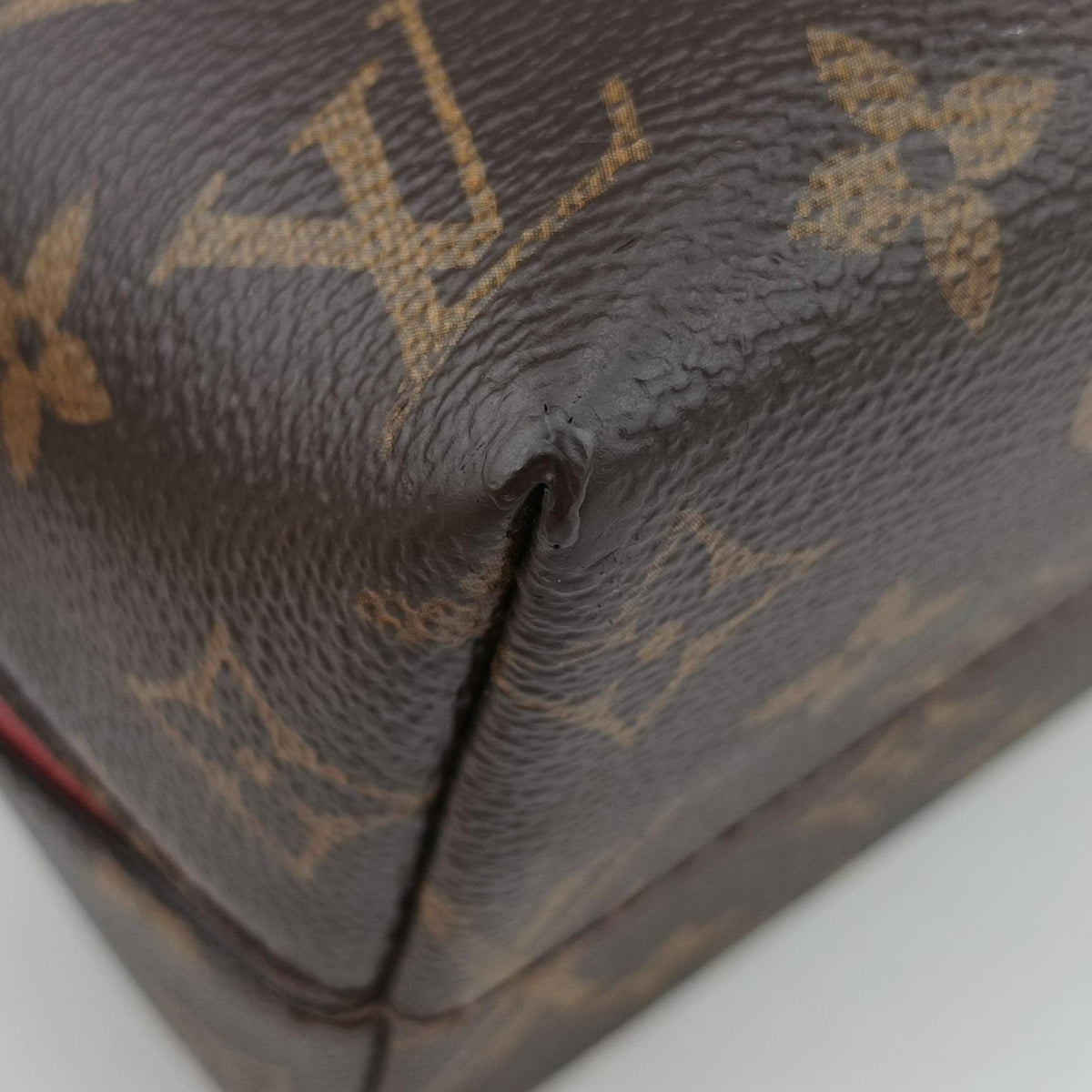 Alma Bag Into Bag Brown×Rouge Monogram Canvas M41779 SP1136アルマ バッグ イントゥー バッグ モノグラム/ブラウン×ルージュ モノグラムキャンバス M41779 SP1136