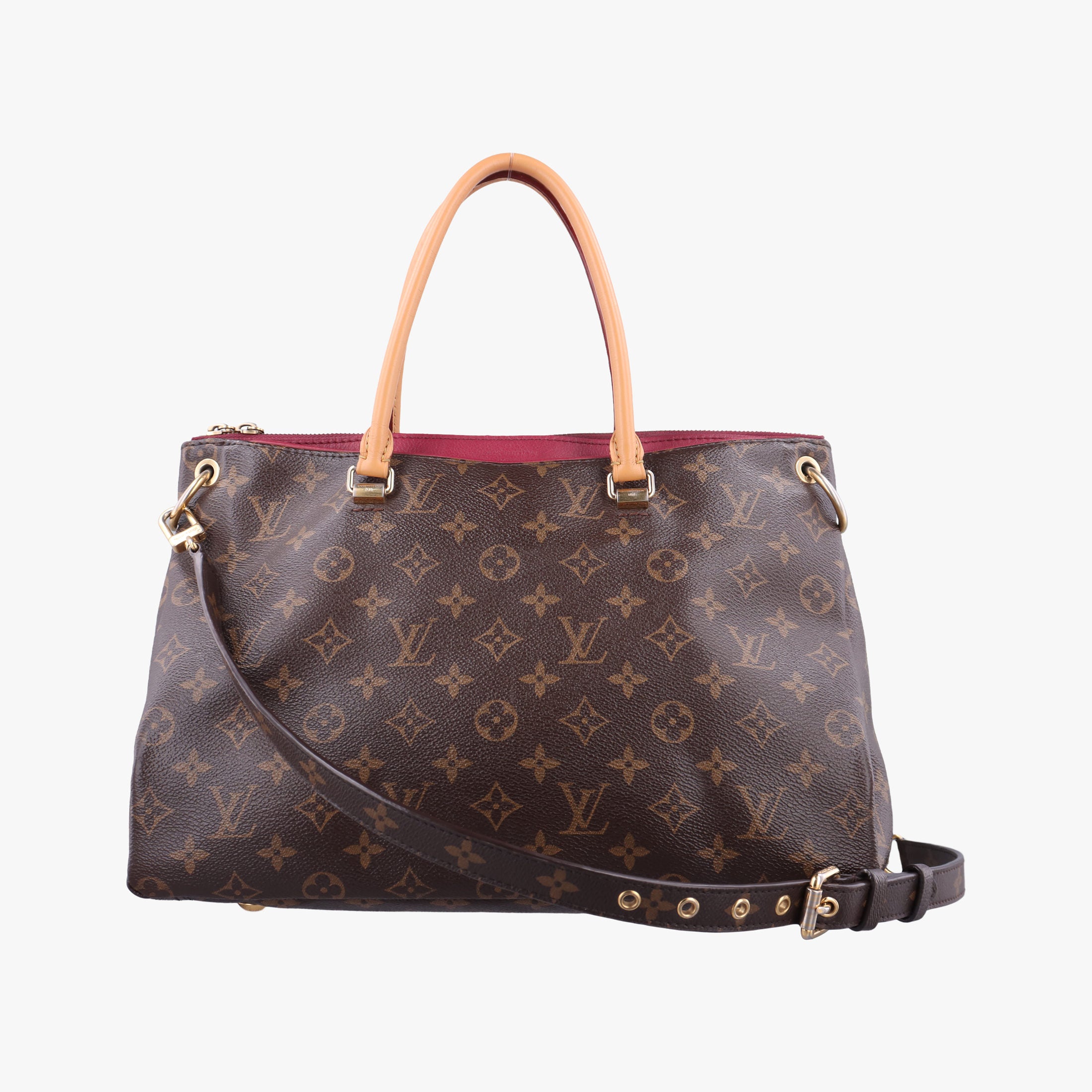 PALLAS brown×SAFRAN Monogram Canvas×calf leather M40929 CA0134パラス モノグラム/ブラウン×サフラン モノグラムキャンバス×カーフレザー M40929 CA0134