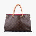 PALLAS brown×SAFRAN Monogram Canvas×calf leather M40929 CA0134パラス モノグラム/ブラウン×サフラン モノグラムキャンバス×カーフレザー M40929 CA0134