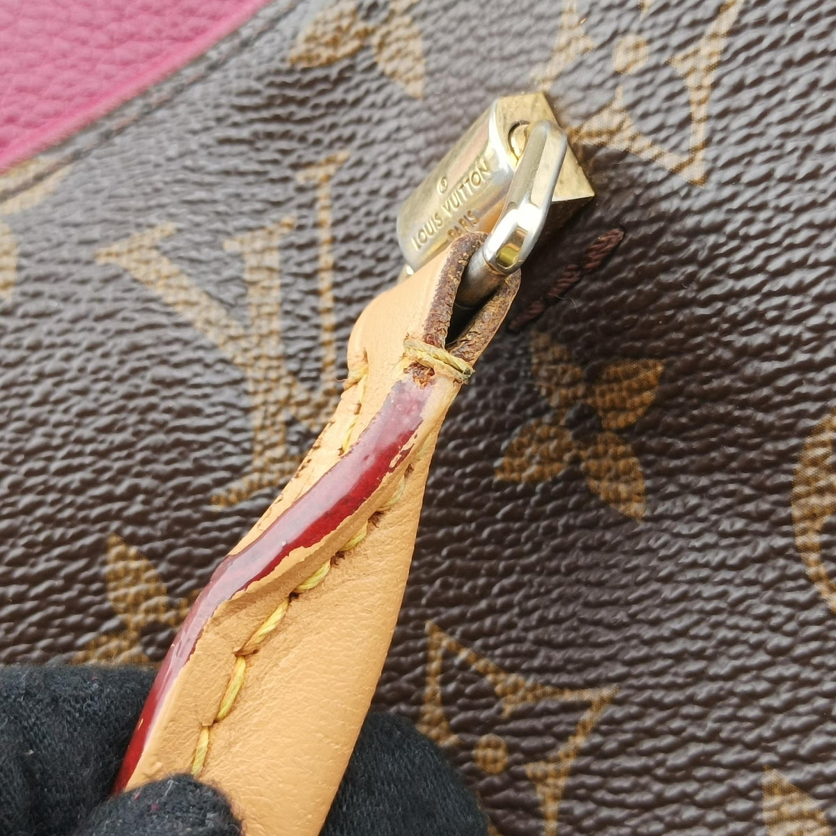 PALLAS brown×SAFRAN Monogram Canvas×calf leather M40929 CA0134パラス モノグラム/ブラウン×サフラン モノグラムキャンバス×カーフレザー M40929 CA0134