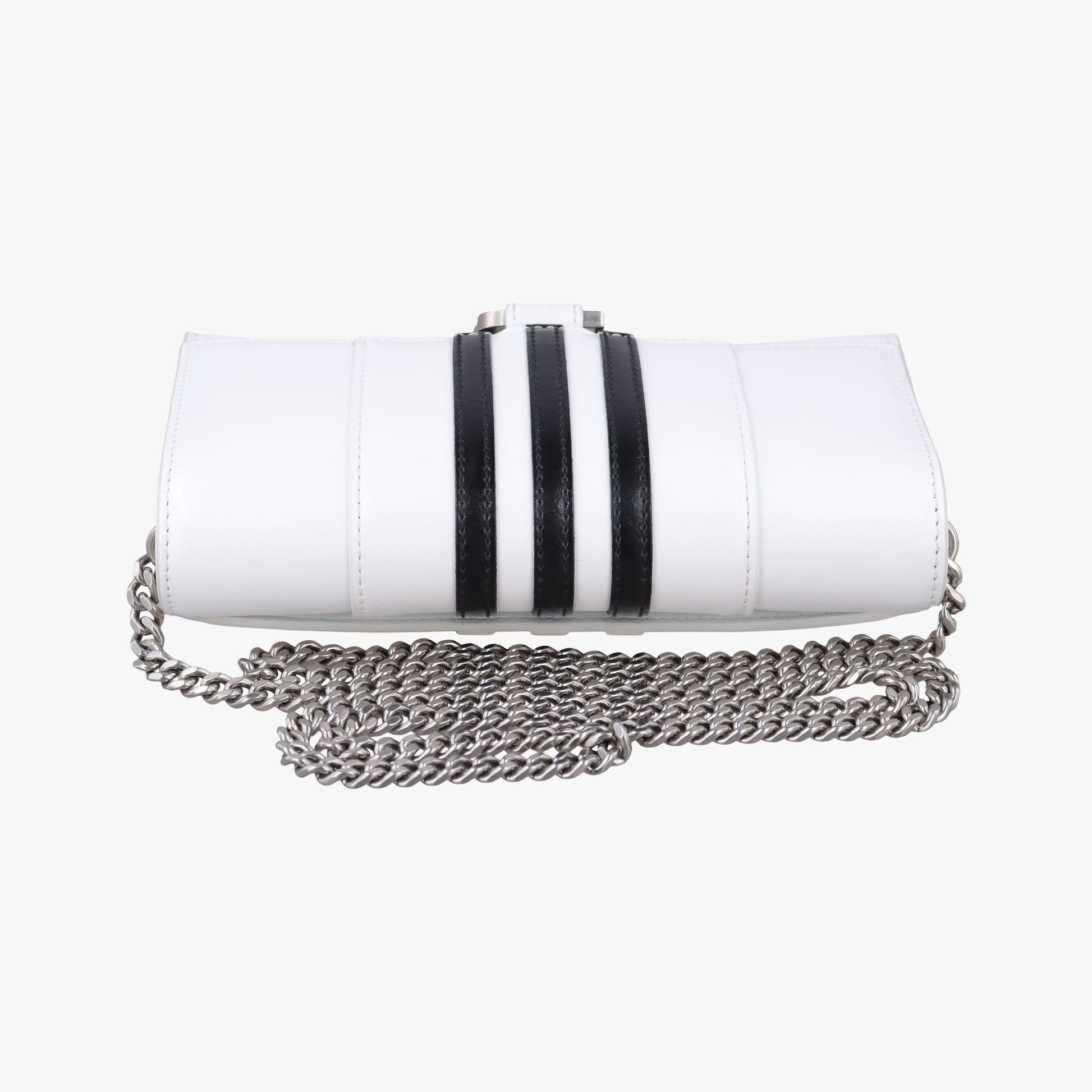 Hourglass adidas White x black Leather 656050.9160.P.528147アワーグラス アディダス ホワイト×ブラック レザー 656050.9160.P.528147