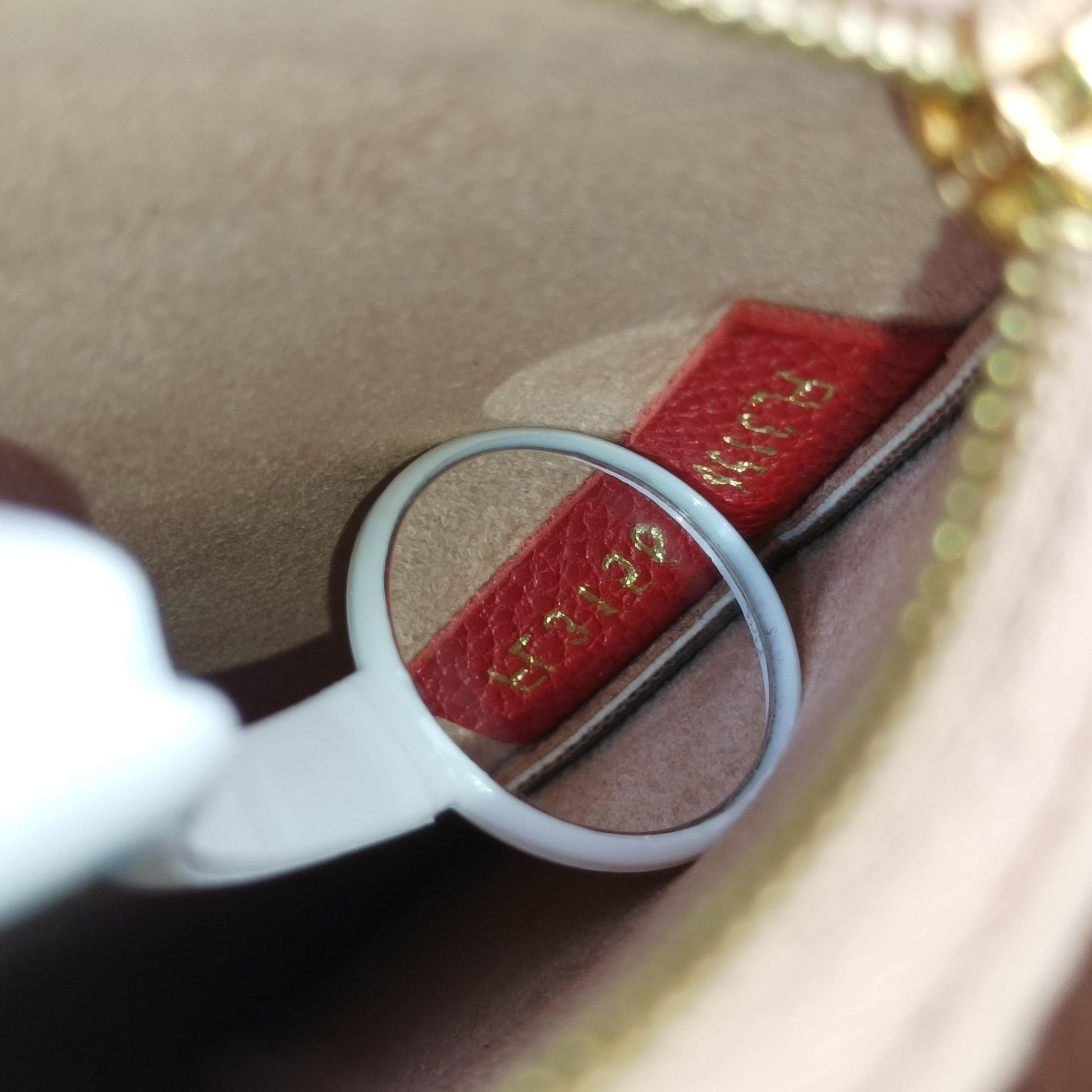 FLANDRIN Brown×CERISE Monogram Canvas×calf leather M41596 FL3156フランドリン モノグラム/ブラウン×スリーズ モノグラムキャンバス×カーフレザー M41596 FL3156
