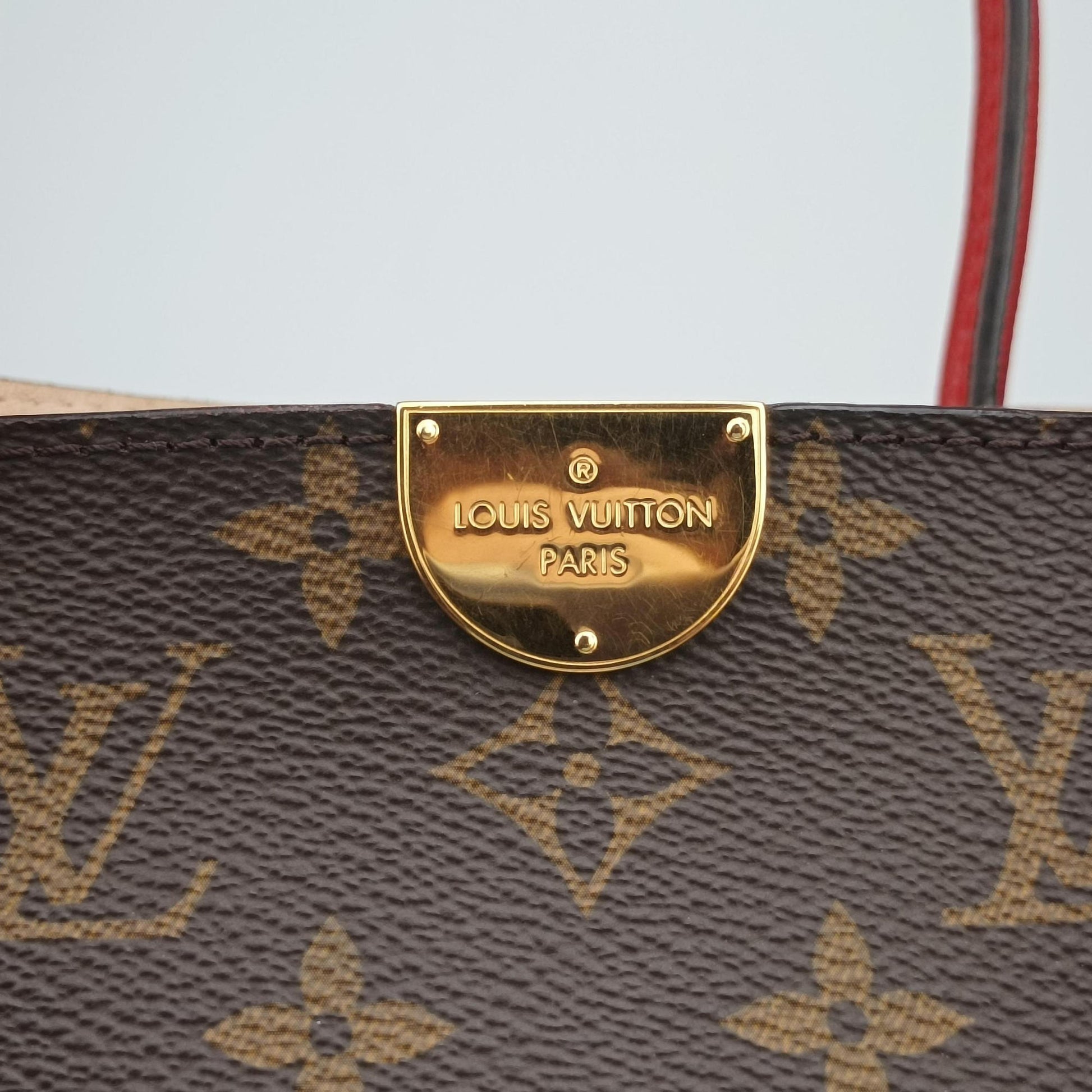 FLANDRIN Brown×CERISE Monogram Canvas×calf leather M41596 FL3156フランドリン モノグラム/ブラウン×スリーズ モノグラムキャンバス×カーフレザー M41596 FL3156