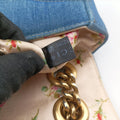 GG Marmont Blue Denim 446744 C023412281GGマーモント ブルー デニム 446744 C023412281