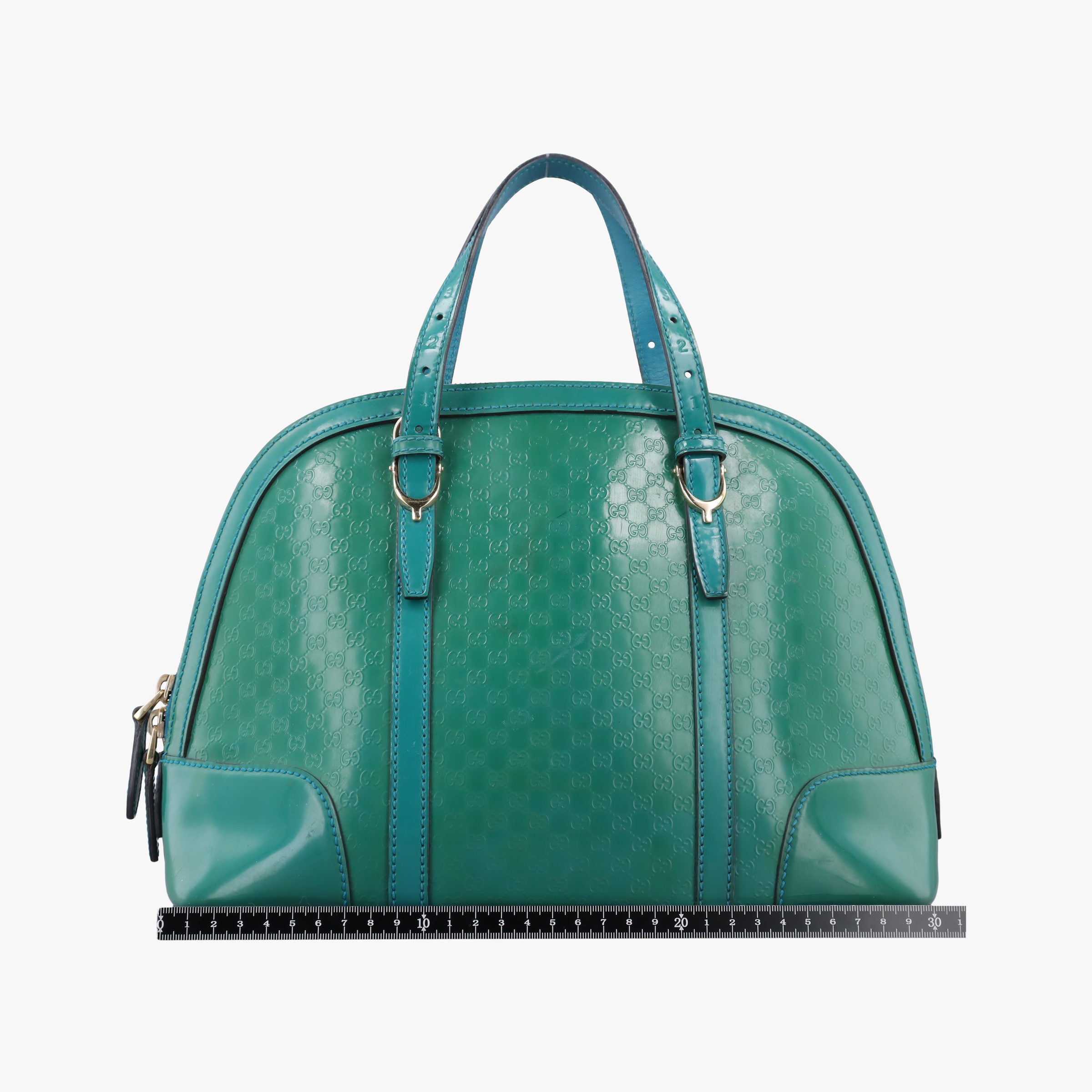 Microguccissima Green Patent Leather 309617 E016345977マイクログッチシマ グリーン パテント 309617 E016345977
