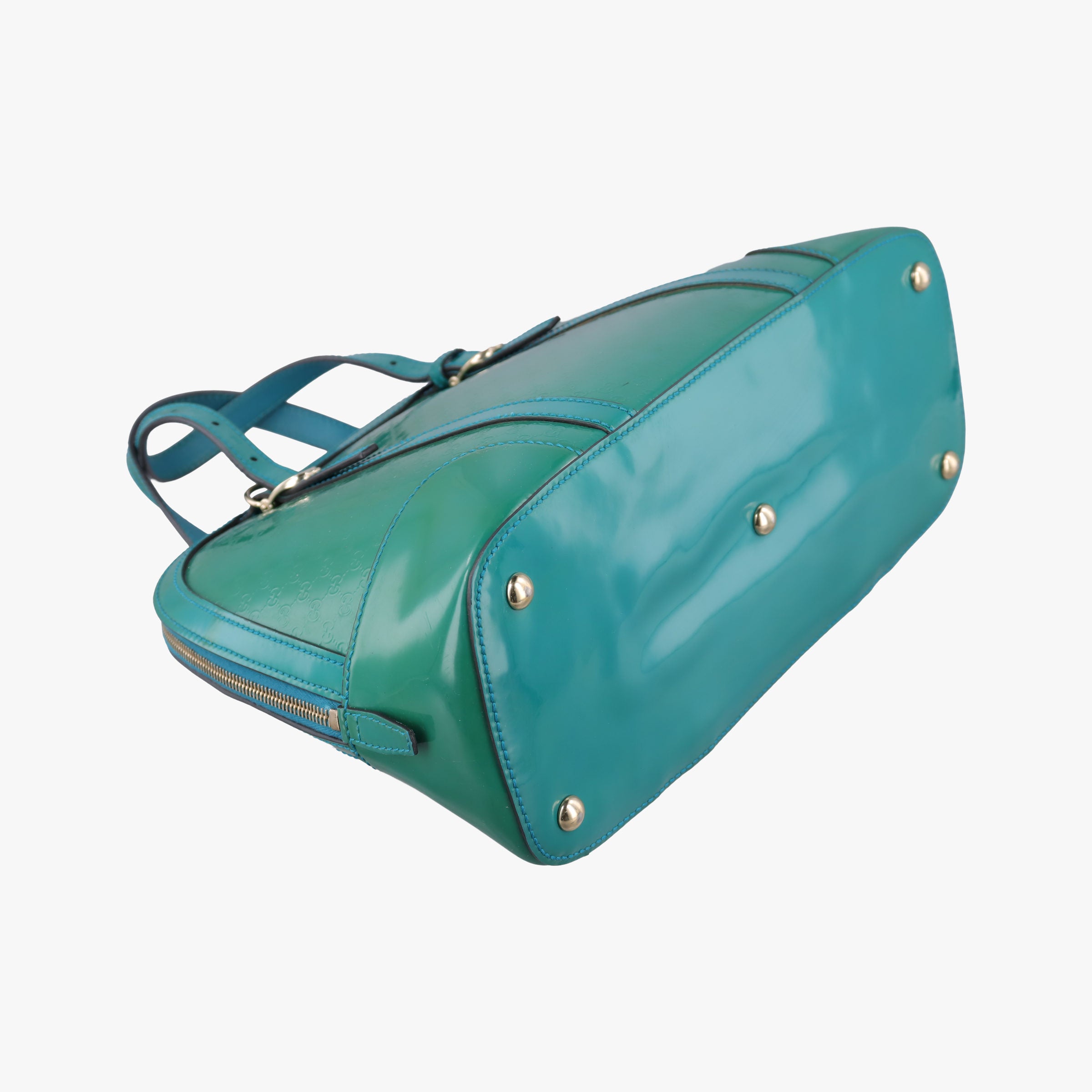 Microguccissima Green Patent Leather 309617 E016345977マイクログッチシマ グリーン パテント 309617 E016345977