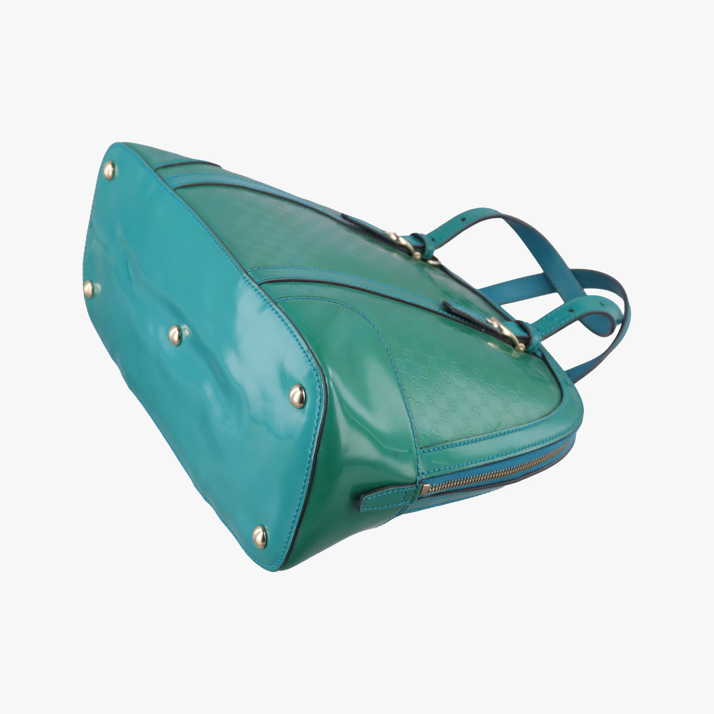 Microguccissima Green Patent Leather 309617 E016345977マイクログッチシマ グリーン パテント 309617 E016345977