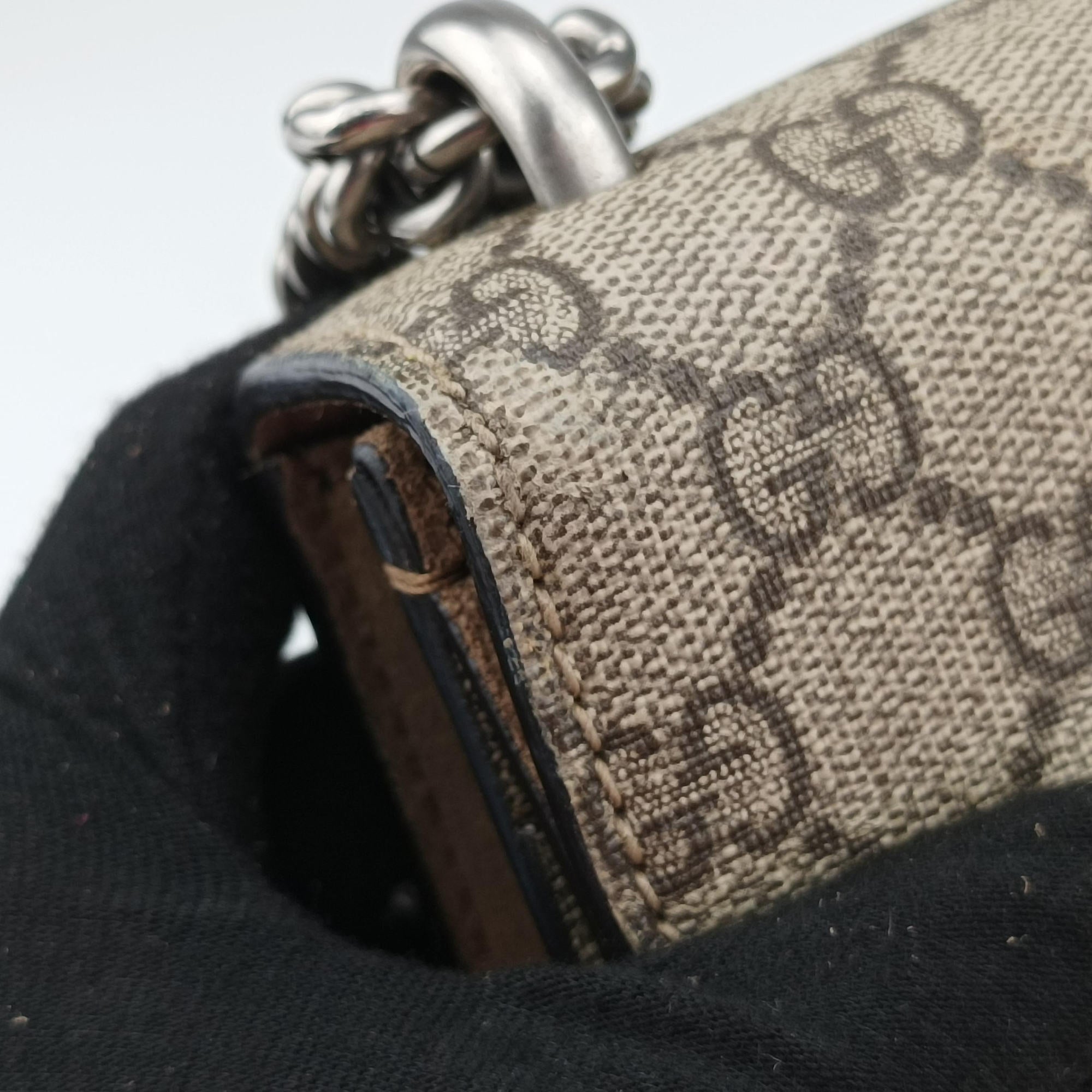 Dionysus Brown PVC coated canvas × suede 421970 D025261789ディオニュソス ブラウン PVCコーティングキャンバス × スエード 421970 D025261789
