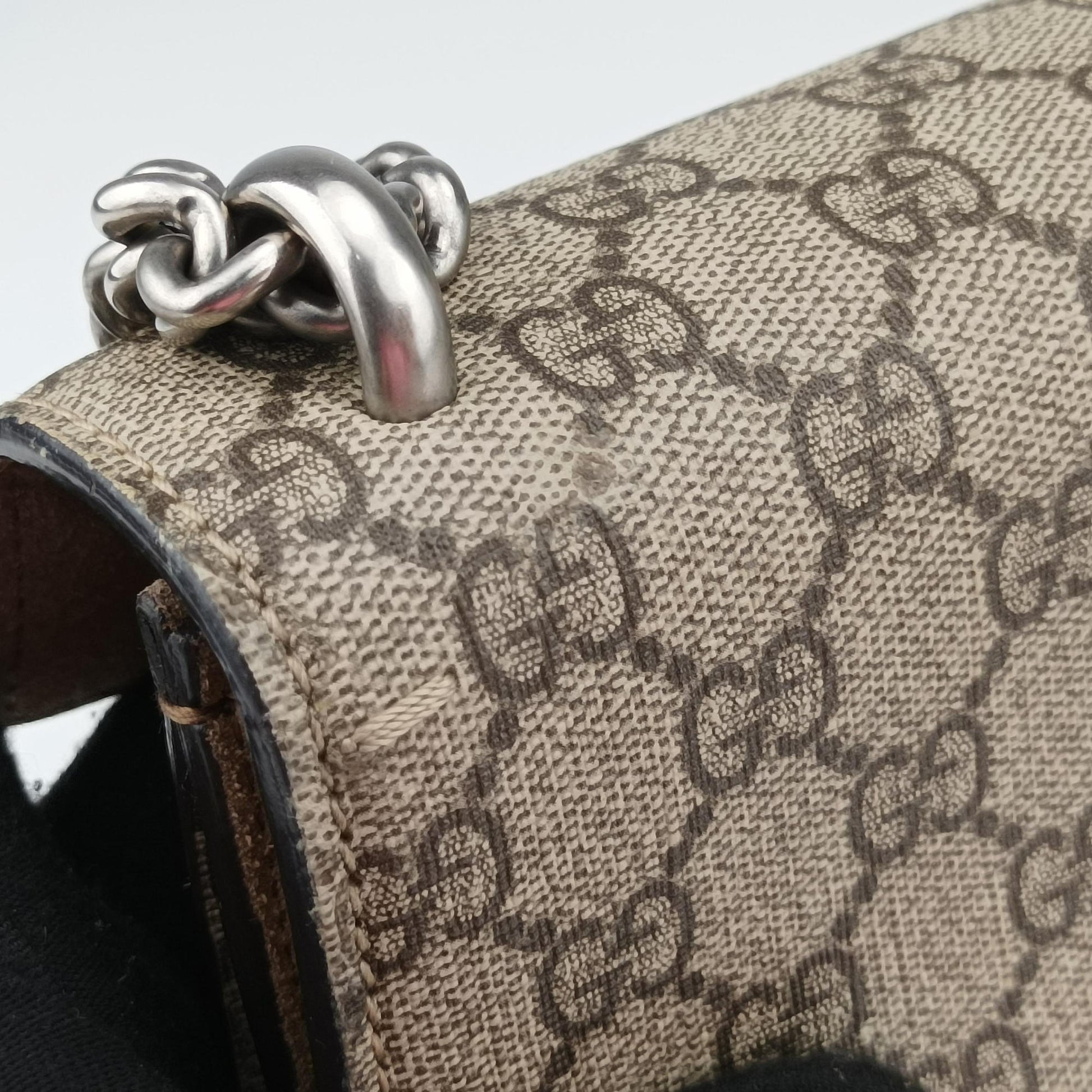 Dionysus Brown PVC coated canvas × suede 421970 D025261789ディオニュソス ブラウン PVCコーティングキャンバス × スエード 421970 D025261789