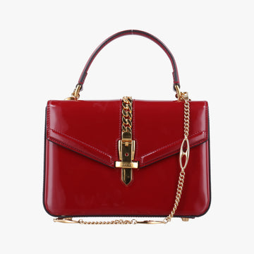 Sylvie 1969 Red Patent Leather 589479 A030736550シルヴィ 1969 レッド パテント 589479 A030736550