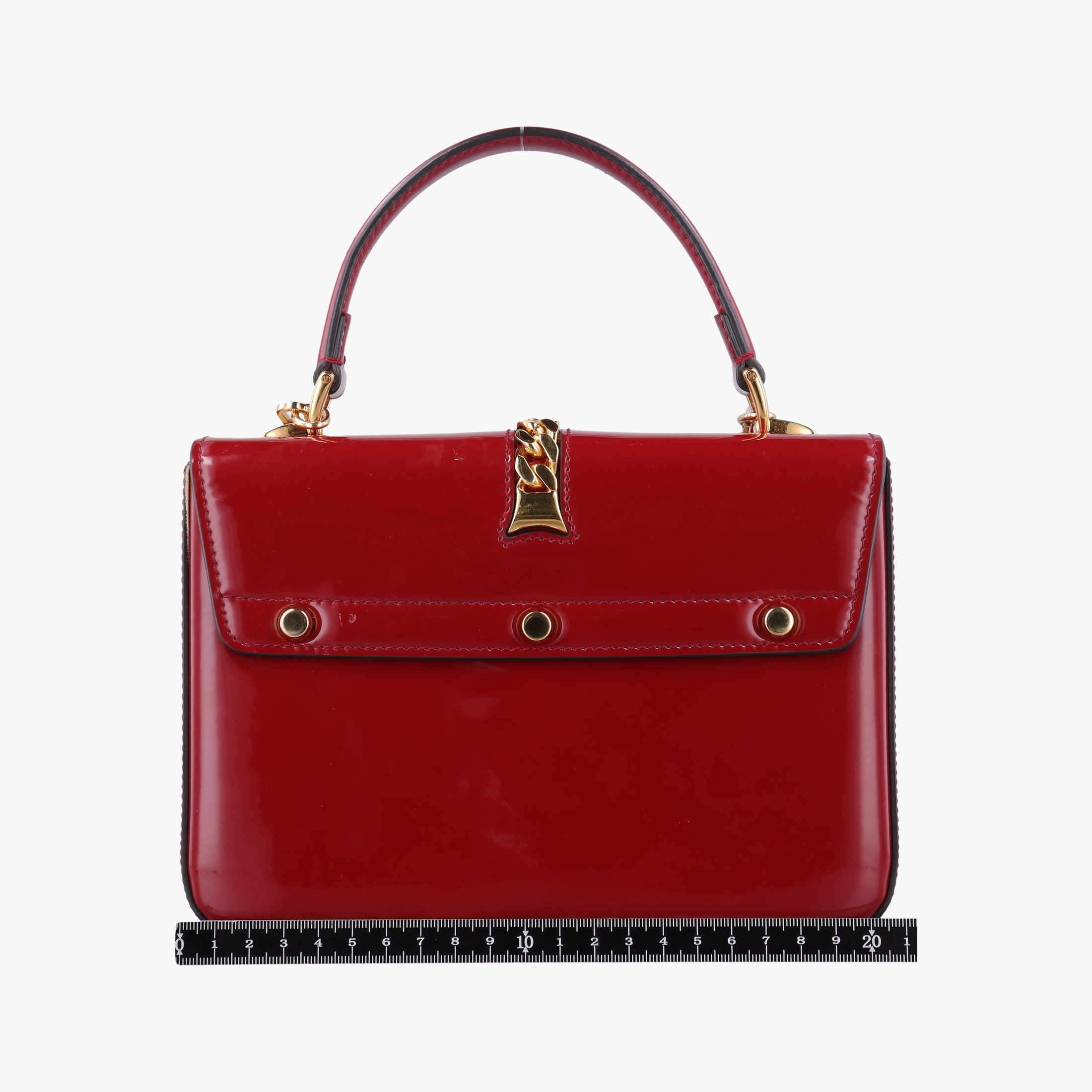 Sylvie 1969 Red Patent Leather 589479 A030736550シルヴィ 1969 レッド パテント 589479 A030736550