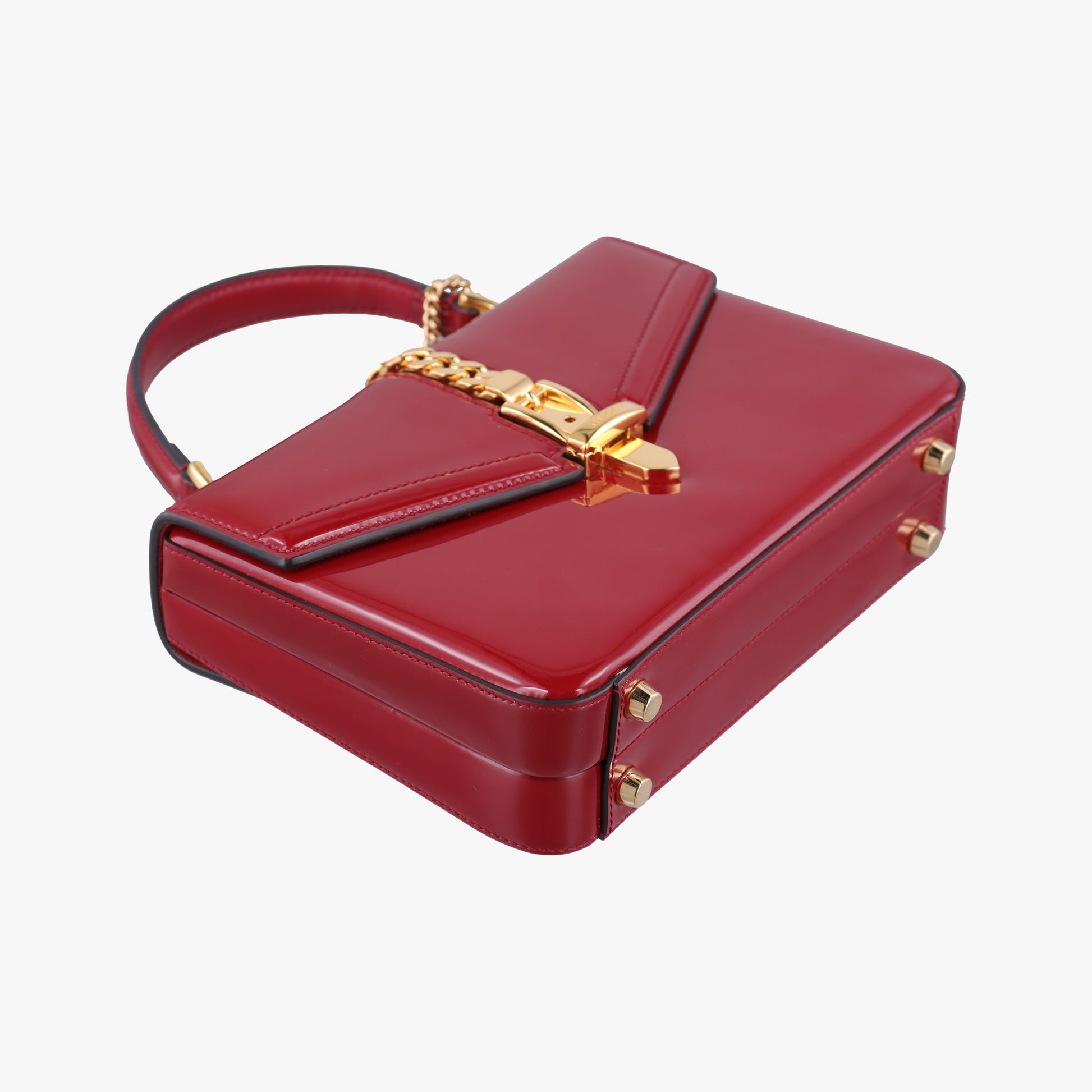 Sylvie 1969 Red Patent Leather 589479 A030736550シルヴィ 1969 レッド パテント 589479 A030736550