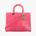 Lady Dior Pink snakeskin 21-MA-1123レディディオール ピンク ヘビ革 21-MA-1123