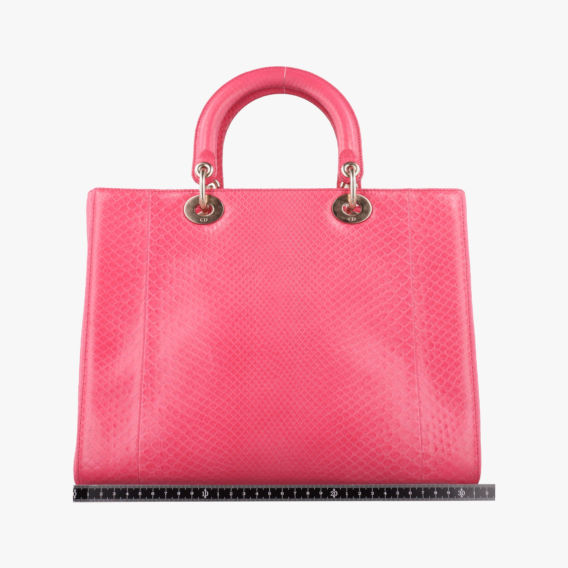 Lady Dior Pink snakeskin 21-MA-1123レディディオール ピンク ヘビ革 21-MA-1123