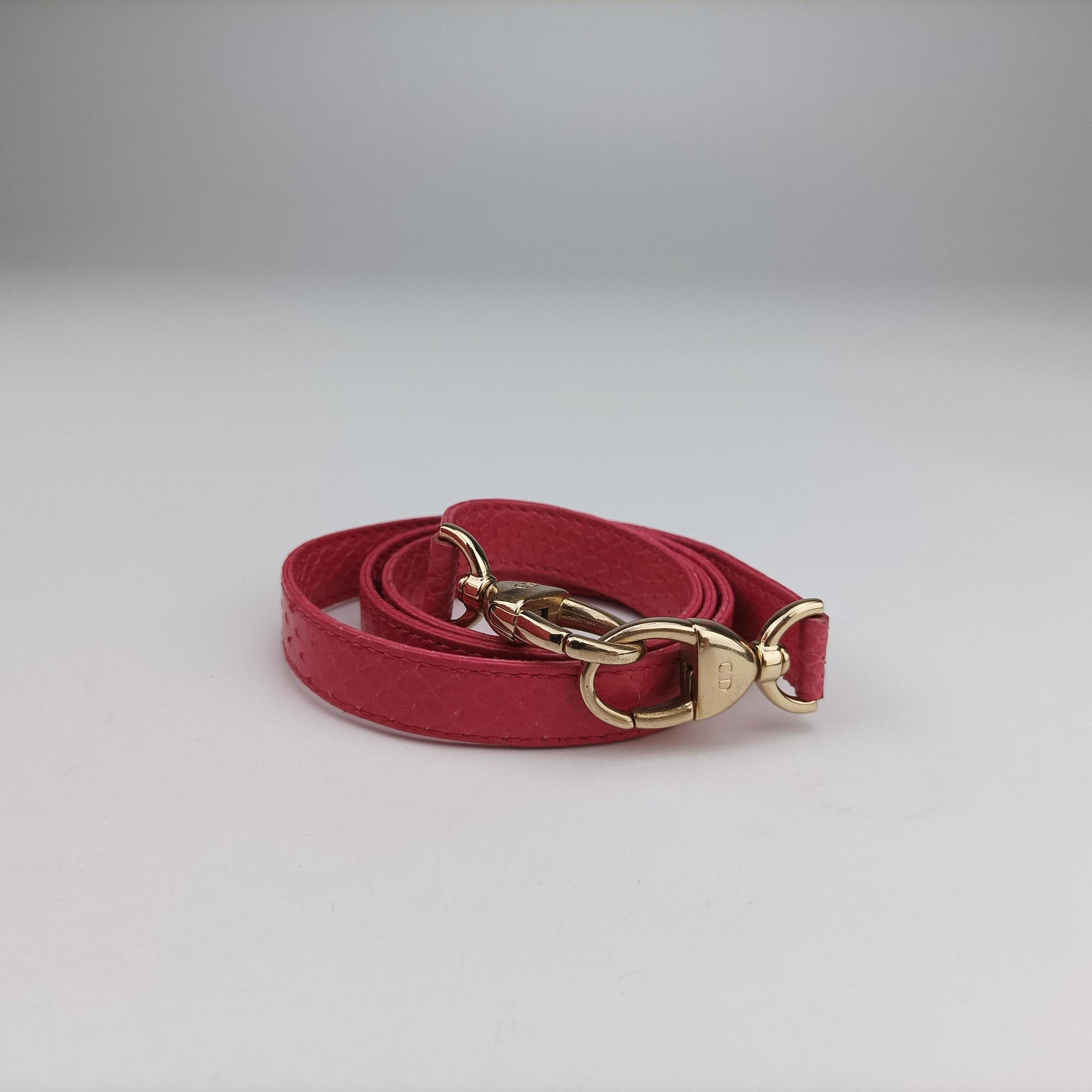 Lady Dior Pink snakeskin 21-MA-1123レディディオール ピンク ヘビ革 21-MA-1123