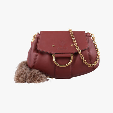 Smilla Burgundy Leather 269927 H9585914スミラ ワインレッド レザー 269927 H9585914