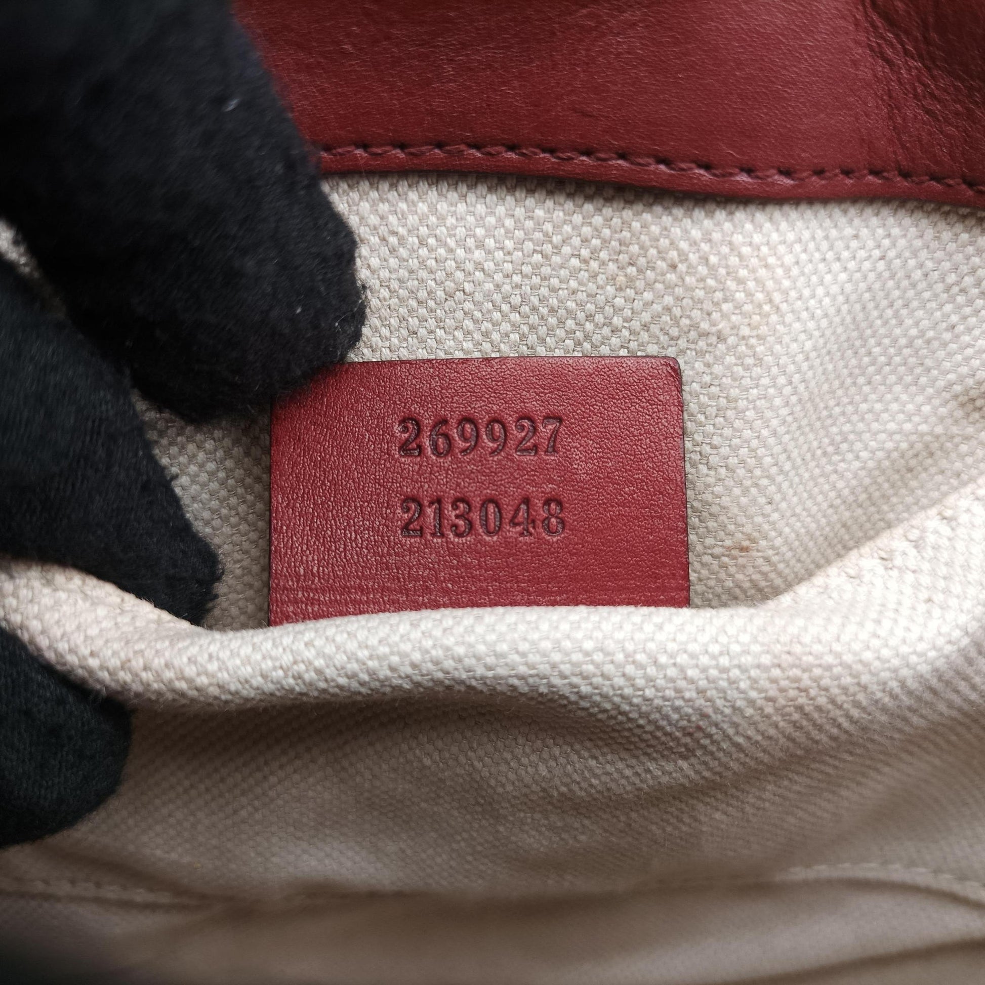 Smilla Burgundy Leather 269927 H9585914スミラ ワインレッド レザー 269927 H9585914