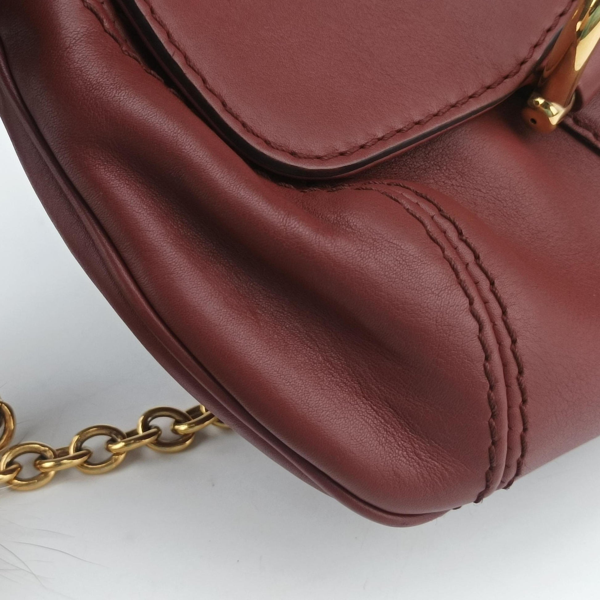 Smilla Burgundy Leather 269927 H9585914スミラ ワインレッド レザー 269927 H9585914