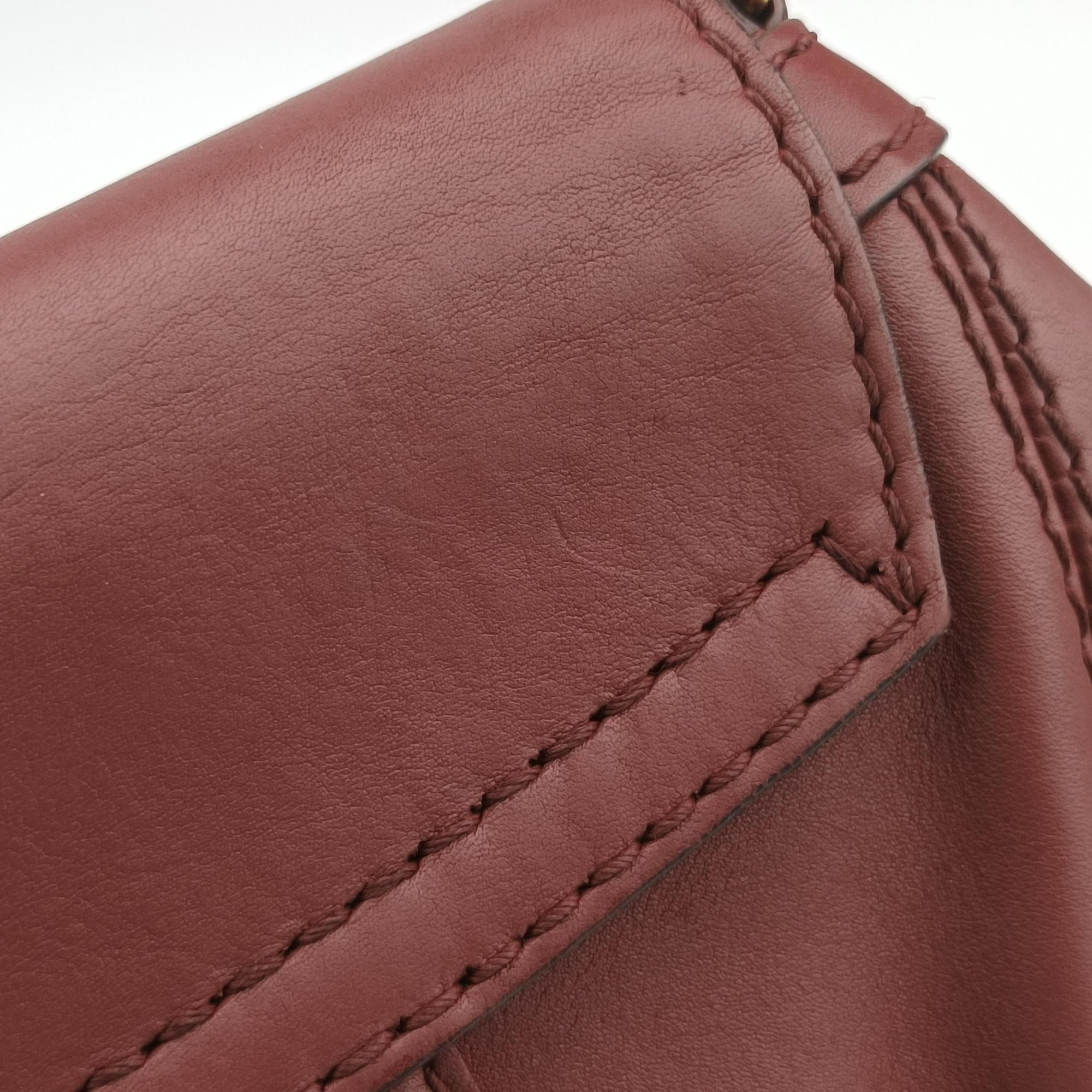 Smilla Burgundy Leather 269927 H9585914スミラ ワインレッド レザー 269927 H9585914