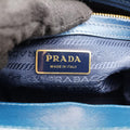 Bi-Color Zip Front Pocket Blue SAFFIANO Leather BN2674 7/Dバイカラー ジップ フロント ポケット ブルー サフィアーノレザー BN2674 7/D