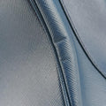 Bi-Color Zip Front Pocket Blue SAFFIANO Leather BN2674 7/Dバイカラー ジップ フロント ポケット ブルー サフィアーノレザー BN2674 7/D