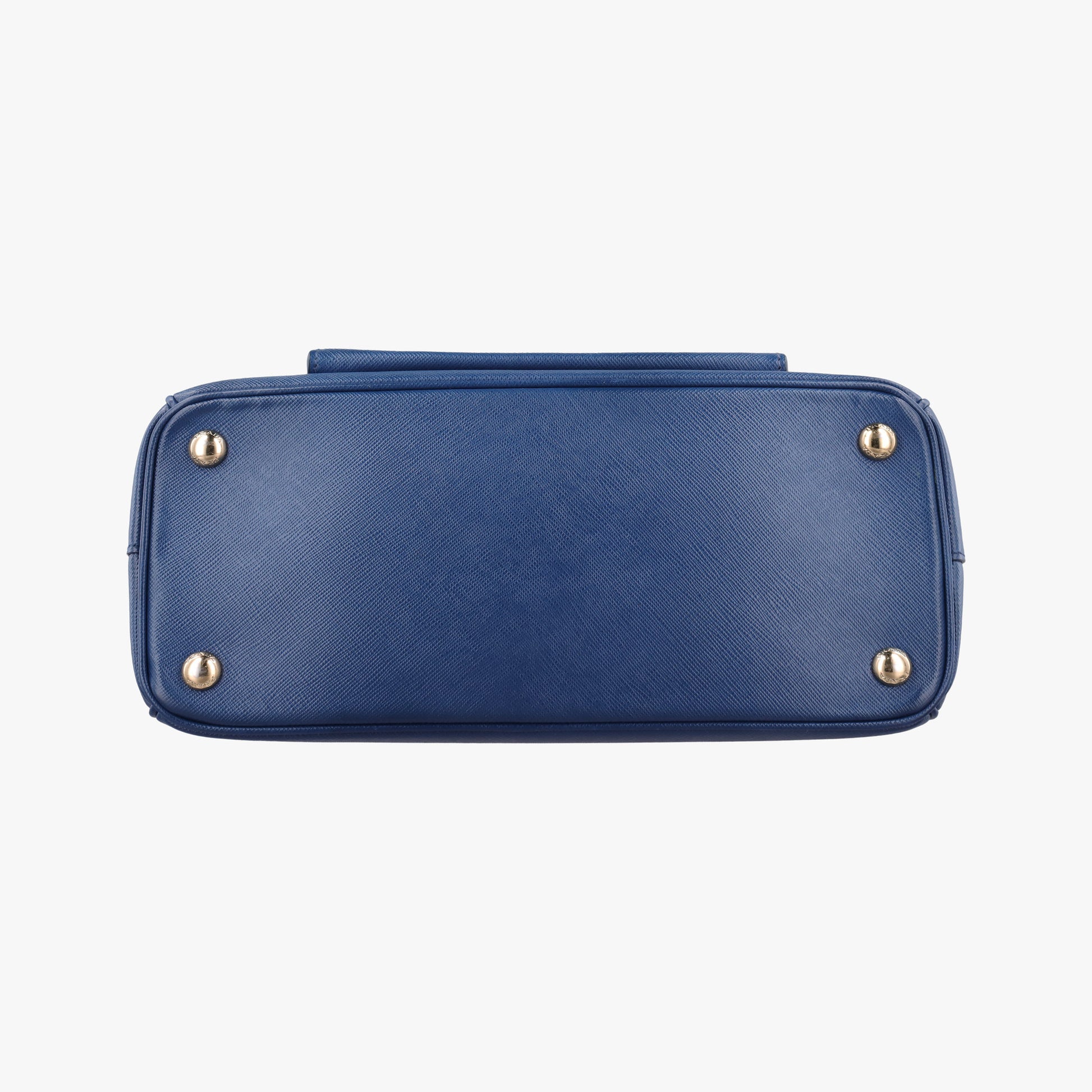 Bi-Color Zip Front Pocket Blue SAFFIANO Leather BN2674 7/Dバイカラー ジップ フロント ポケット ブルー サフィアーノレザー BN2674 7/D