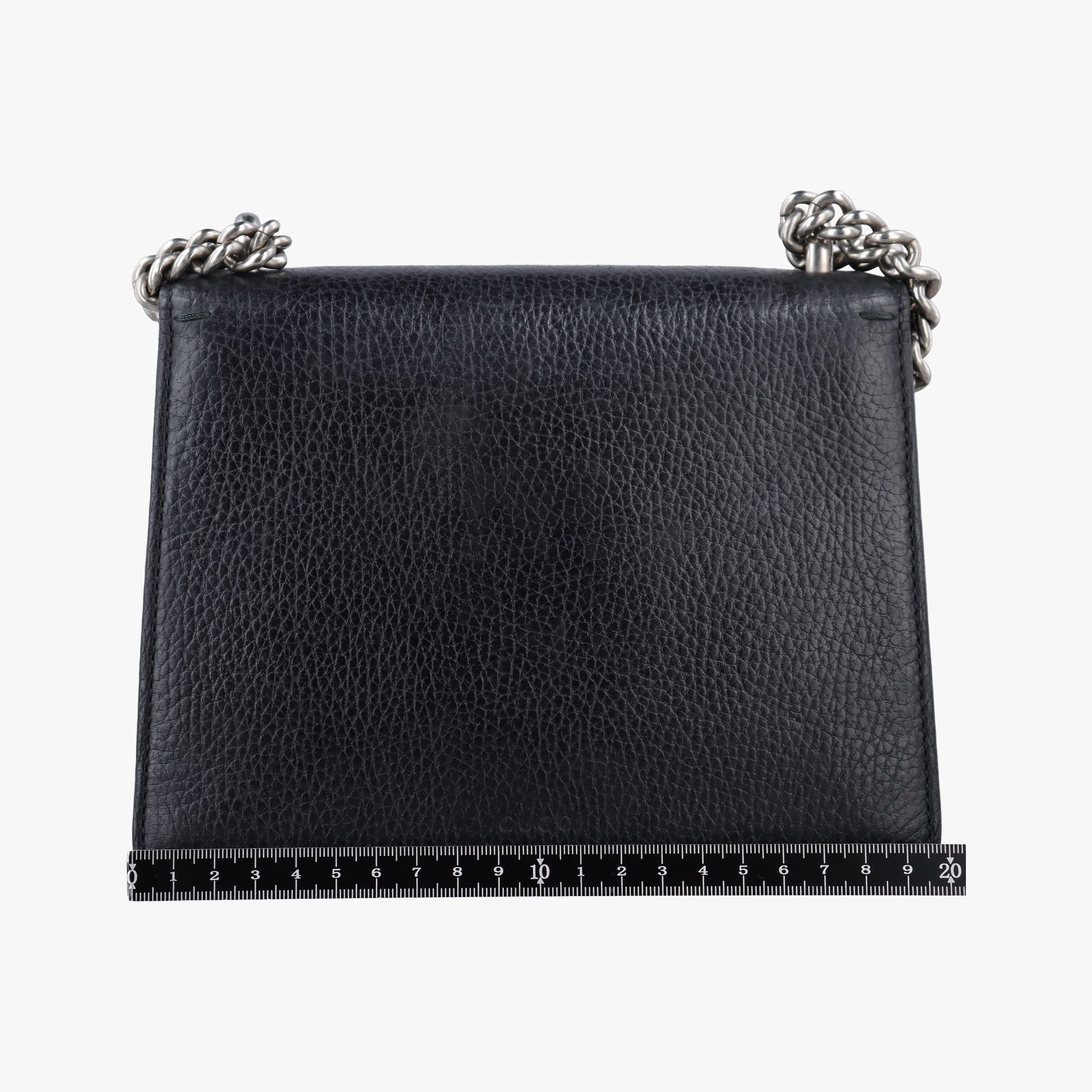Pre-owned Gucci Dionysus Black Leather 421970 shoulderbag | stylenewstar