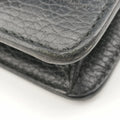 Pre-owned Gucci Dionysus Black Leather 421970 shoulderbag | stylenewstar