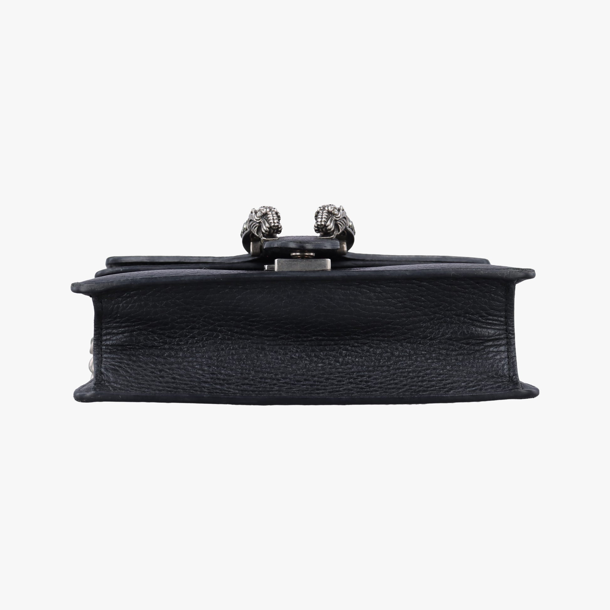 Pre-owned Gucci Dionysus Black Leather 421970 shoulderbag | stylenewstar
