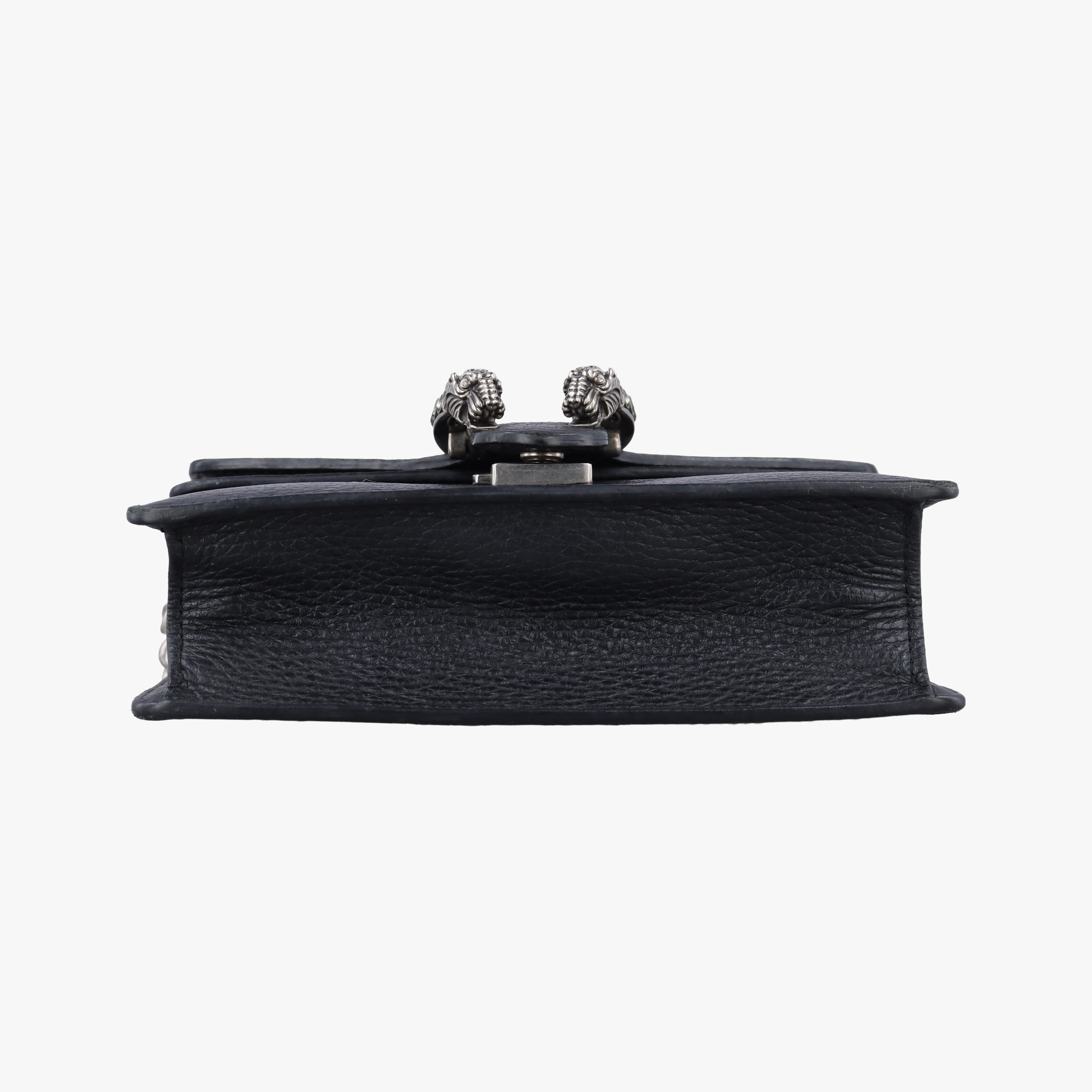 Pre-owned Gucci Dionysus Black Leather 421970 shoulderbag | stylenewstar