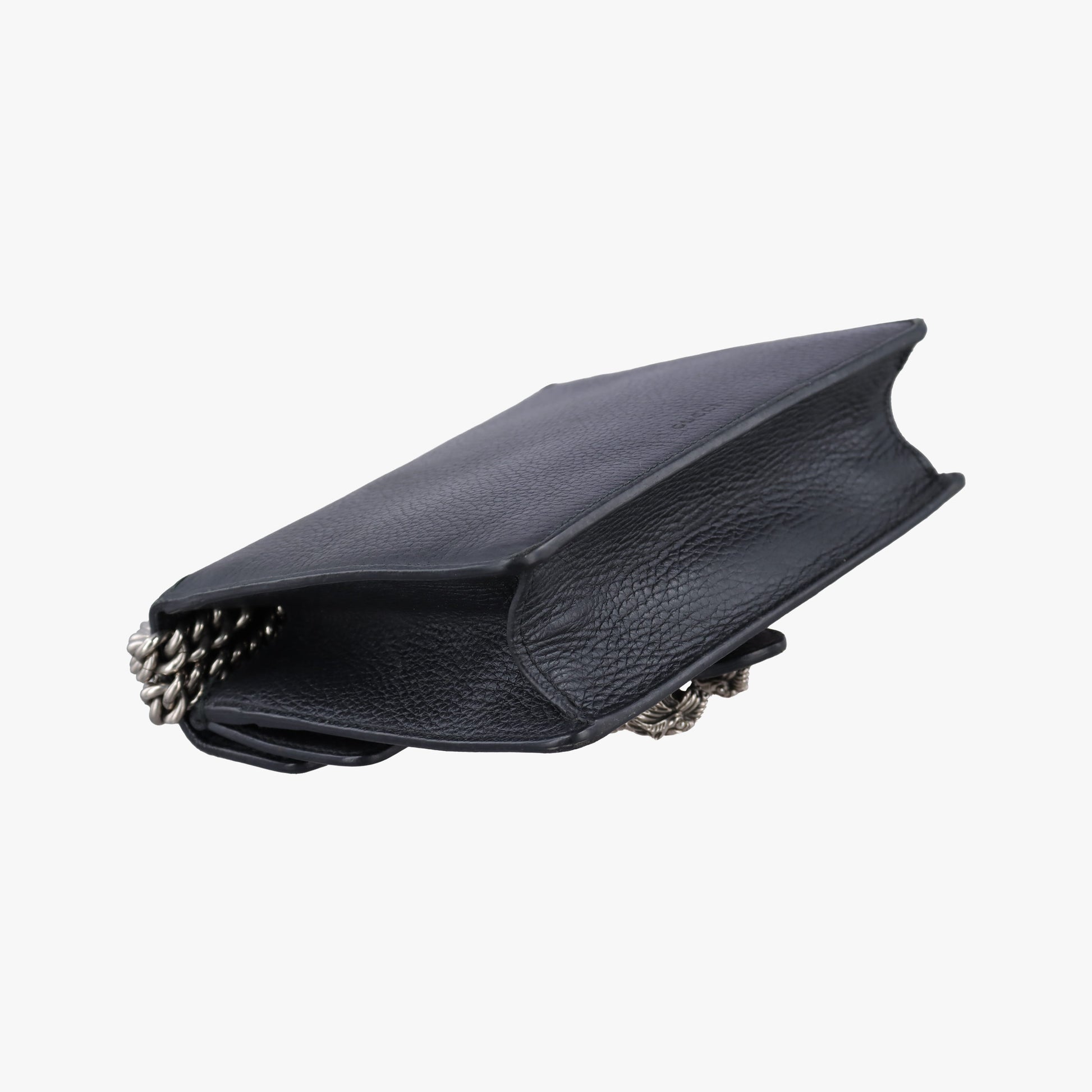Pre-owned Gucci Dionysus Black Leather 421970 shoulderbag | stylenewstar