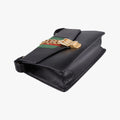 Sylvie Black×green×red Leather 421882 E021240504シルヴィ ブラック×グリーン×レッド レザー 421882 E021240504