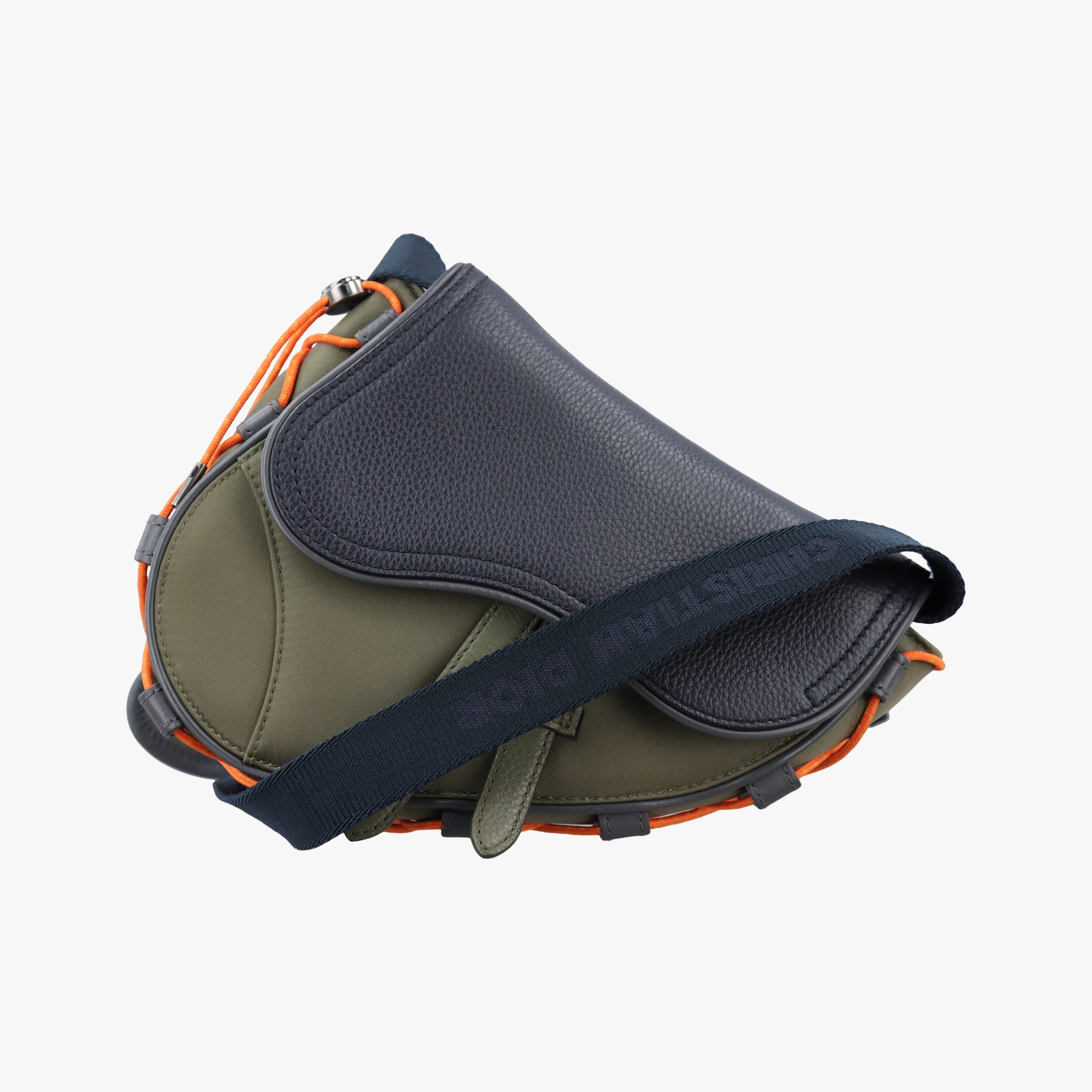 saddle Green×Navy Leather×Nylon 27-BO-0291サドル グリーン×ネイビー レザー×ナイロン 27-BO-0291