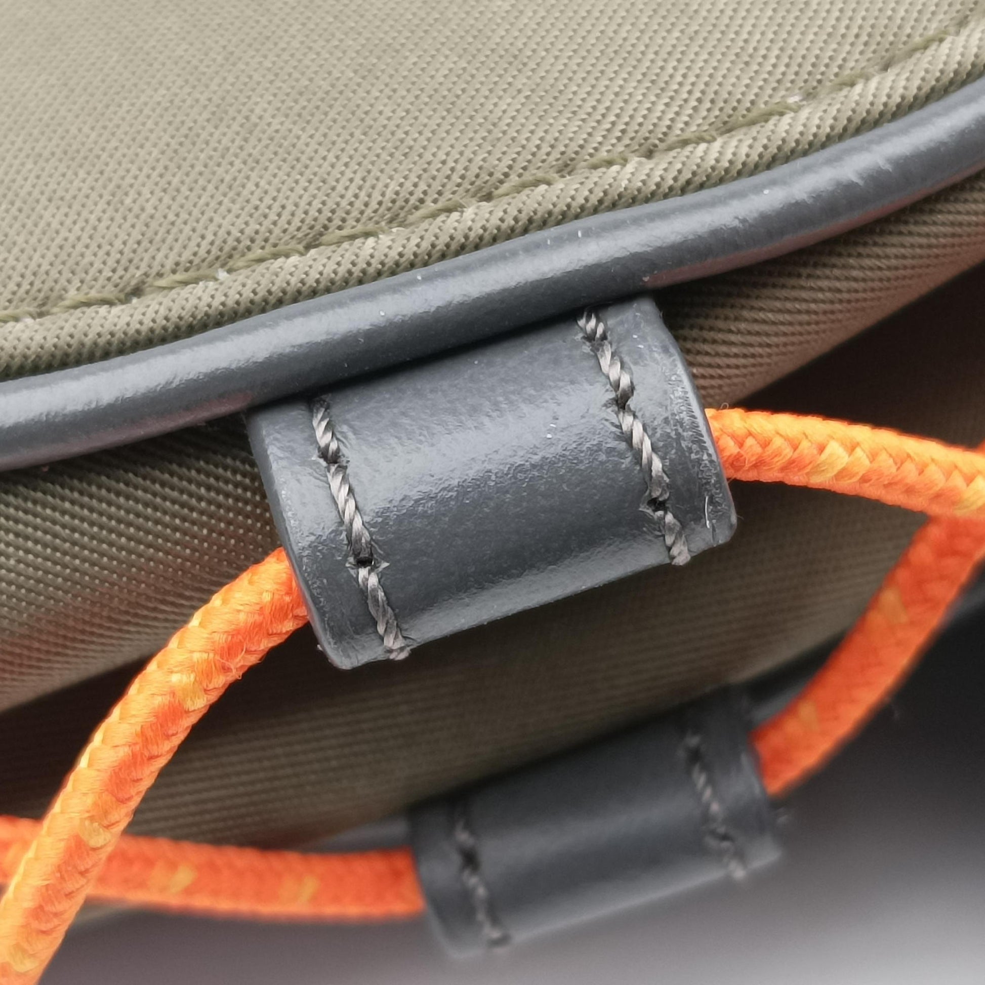 saddle Green×Navy Leather×Nylon 27-BO-0291サドル グリーン×ネイビー レザー×ナイロン 27-BO-0291