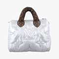 Speedy Bandouliere 25 Silver Recycled metallic nylon M20973 IC Chipスピーディバンドリエール25 シルバー リサイクル メタリック ナイロン M20973 ICチップ