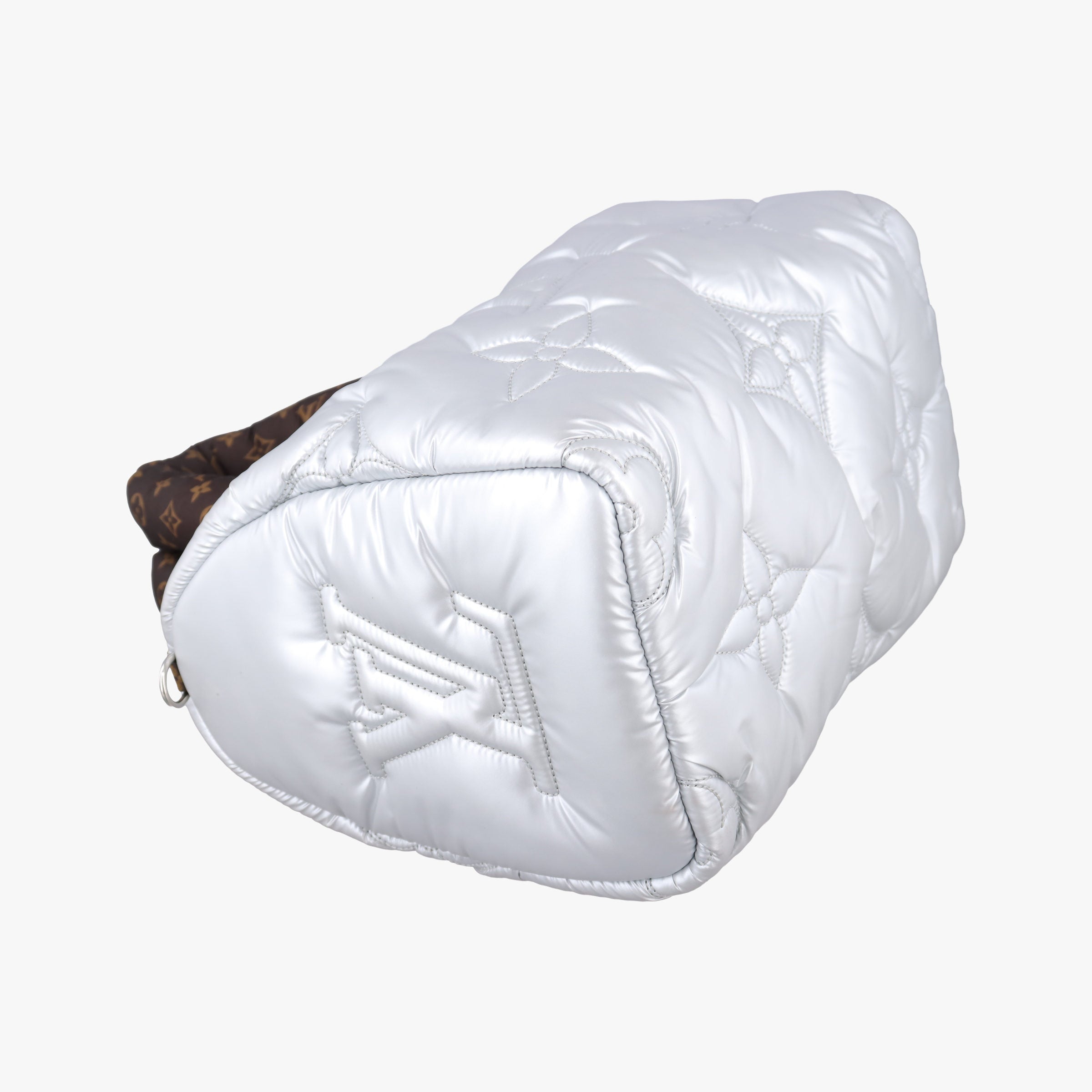 Speedy Bandouliere 25 Silver Recycled metallic nylon M20973 IC Chipスピーディバンドリエール25 シルバー リサイクル メタリック ナイロン M20973 ICチップ