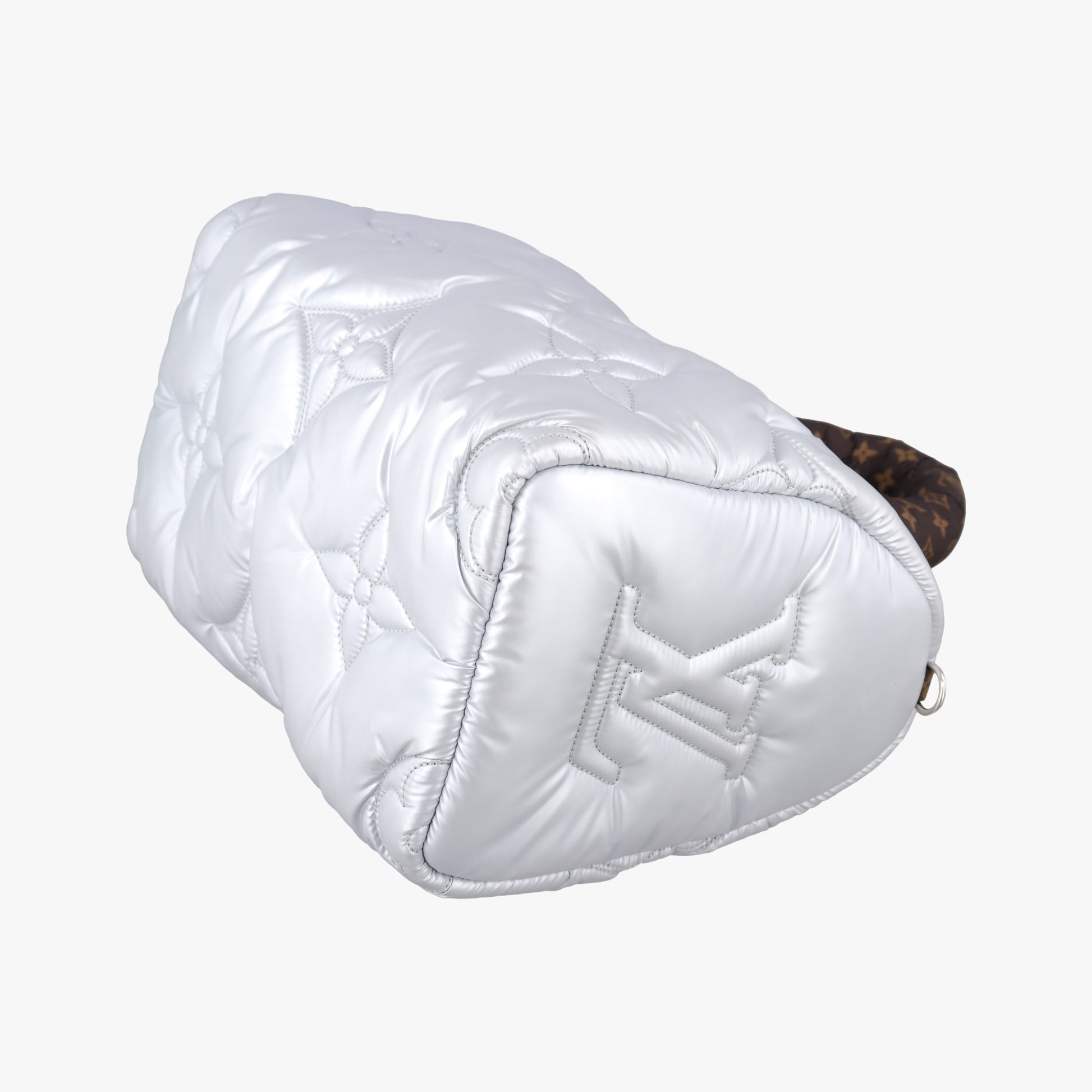 Speedy Bandouliere 25 Silver Recycled metallic nylon M20973 IC Chipスピーディバンドリエール25 シルバー リサイクル メタリック ナイロン M20973 ICチップ