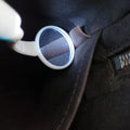 Danube Slim PＭ brown×navy Monogram Canvas×epi M51459 FO3186ダヌーブPＭ モノグラム/ブラウン×ネイビー モノグラムキャンバス×エピ M51459 FO3186
